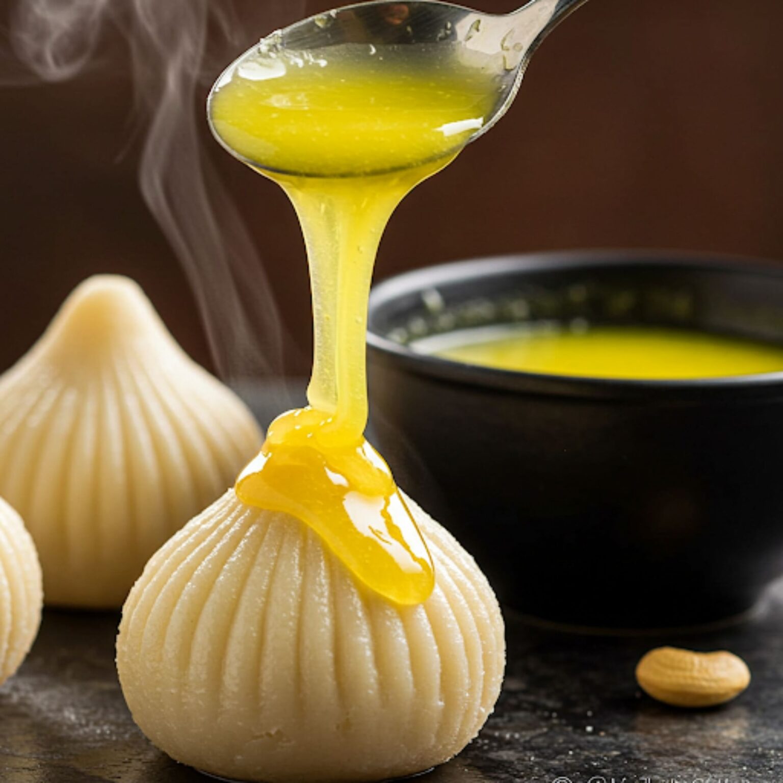 'Sweet modak delight with cow ghee''